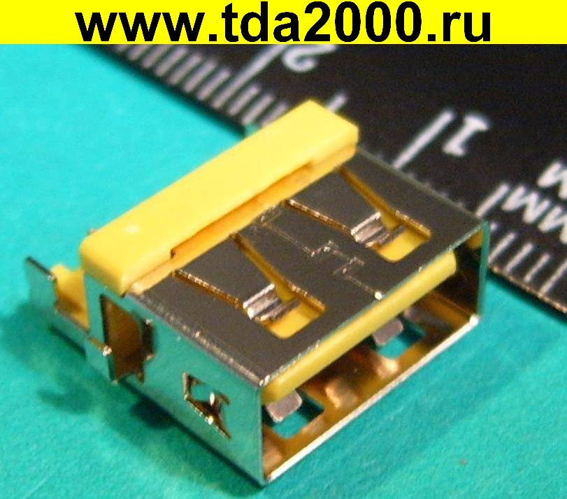 Разъём USB Гнездо на шлейф-кабель USBA-FT