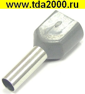 Разъём Наконечник на кабель DTE04012 gray (2.8x12mm)