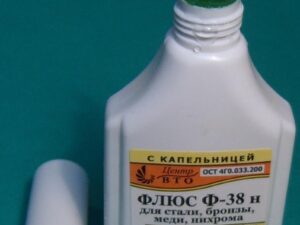 Флюс Ф-38Н паяльный с капельницей Рязань