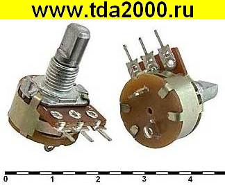 S16KN1-B 10K L15F с выключателем длина вала 15мм резистор переменный