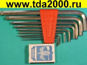 Ключи шестигранные 9шт (10...1,5 мм) set0909 S-line