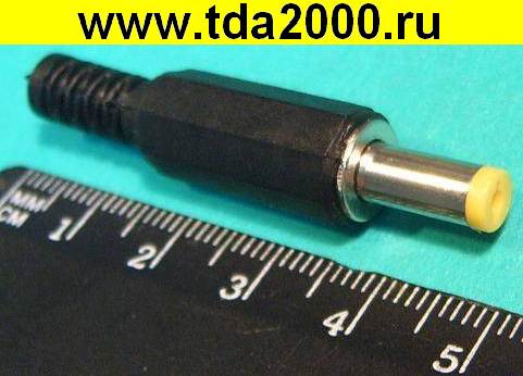 Разъём штырьковый 4,8х1,7 штекер
