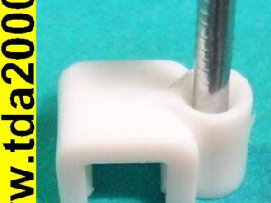 Скоба кабельная плоская 4мм 50шт (CHF-4MM)