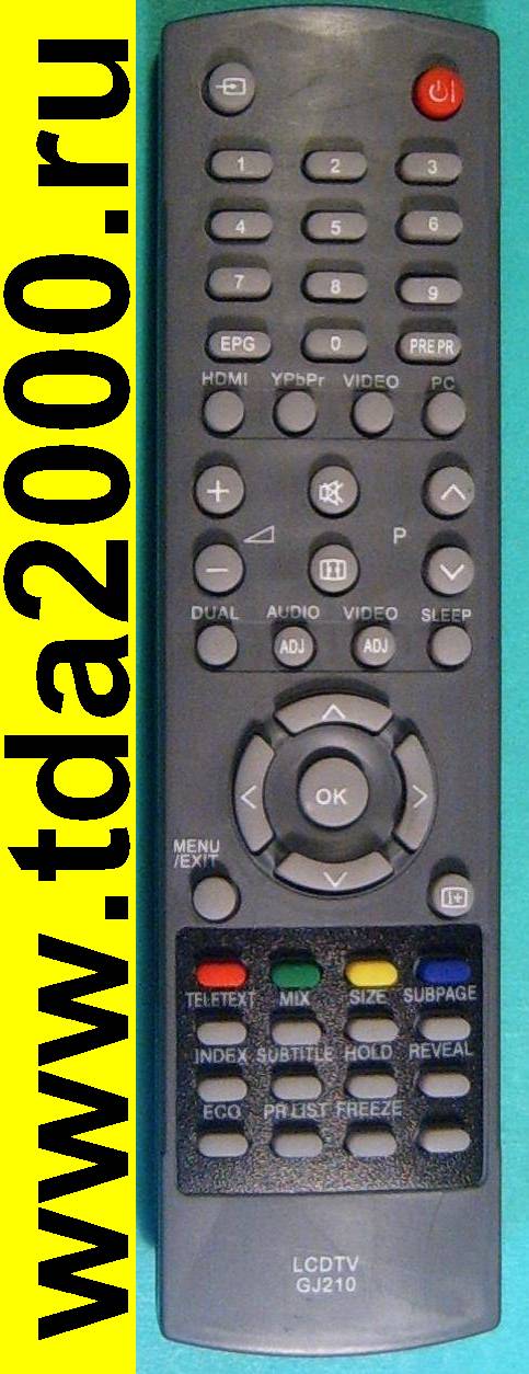 Пульт Sharp GJ210 (Haier)