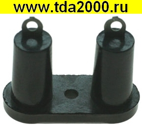 Разъём Банан гнездо сдвоенное РД1-1 (Розетка)