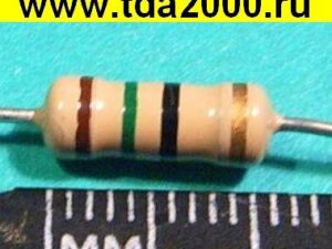 Резистор 15 ом 1вт выводной