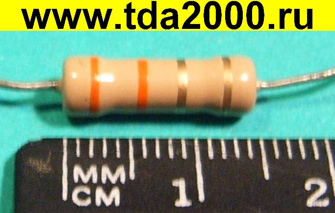 Резистор 3,3 ом 2вт CF-2 выводной