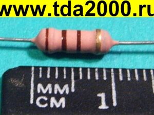 Резистор 110 ом 1вт выводной