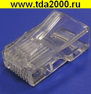 Разъём RJ-45 штекер (TP-8P8C) UTP (дефект корпуса)