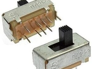 Переключатель ПД21-2 В=10ММ,Д=21ММ,Ш=10ММ движковый