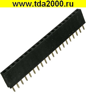 Разъём для плат 2.54мм гнездо PBS-1x20 (PBS-20)