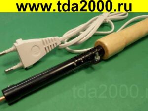 Паяльник 25 Вт отеч.деревянная ручка _220в