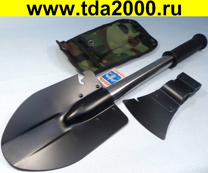 Лопата разборная черн. в чехле X-14 ( в комплекте с топорищем)