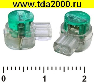 Разъём Соединитель кабеля Скотчлок HJKT1-A (UYF)