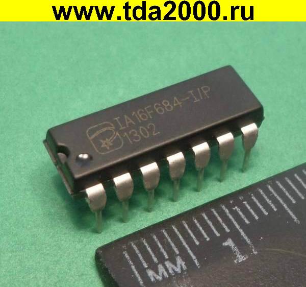 PIC16F684-I/P dip -14 микросхема