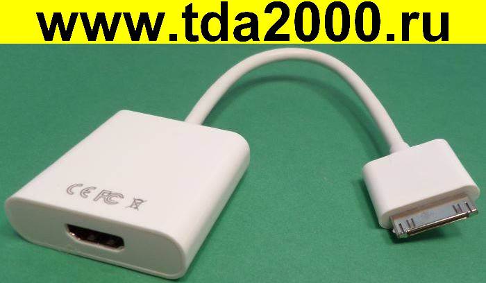 HDMI гнездо~iPhone4 штекер конвертер ( iPhone , Apple,iPad)