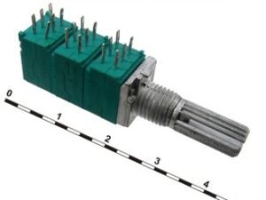 F091 KC 6x20k резистор переменный