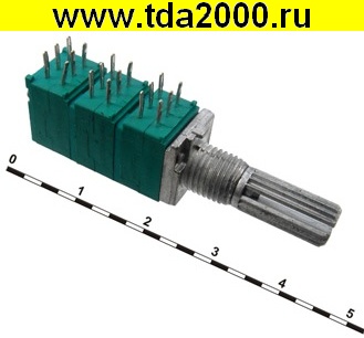 F091 KC 6x20k резистор переменный