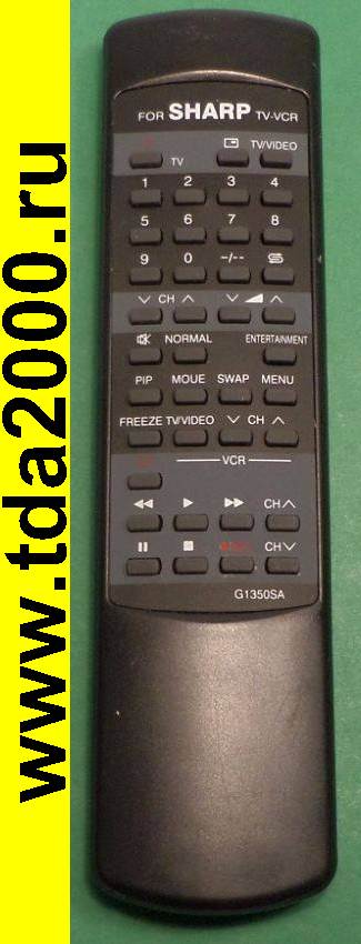 Пульт Sharp G1350 SA TV/TXT,VCR