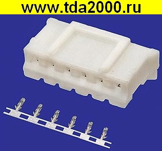 Разъём Питания низковольтный HB-06 (MU-6F) pitch 2.0mm