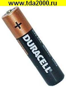 Батарейка микропальчиковая (AAA) LR03 DURACELL алкалин 1,5в
