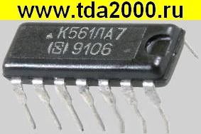 561 ЛА 7 dip -14 ( 4011) (К) микросхема