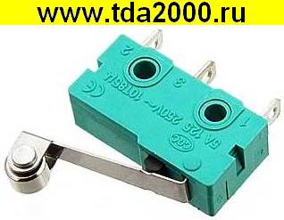 Микропереключатель MSW-13 (с роликом) 3А