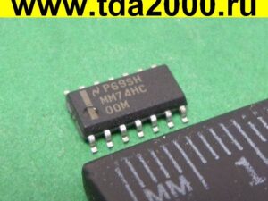74HC00 (D) so-14 (MC,M,CD) микросхема