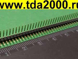 Разъём для плат 2.00мм 40pin угловая 6200H-H-1x40 PRAG1 вилка