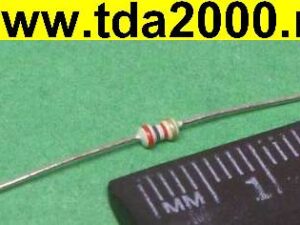 Резистор 2,7 ком 0,25вт С2-33М выводной