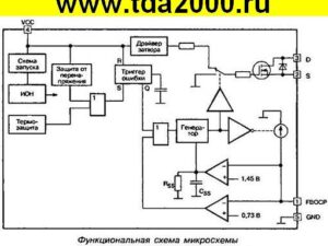 STRF6654 микросхема