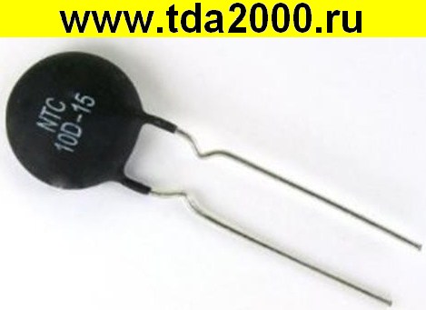 ft032069.jpg Терморезистор NTC 10ом d=15мм (Термистор 10D-15) — изображение 1