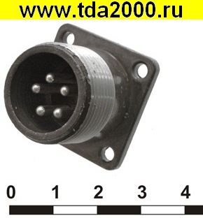 Разъём ШР20П5ЭШ10 (замена) на корпус ВИЛКА