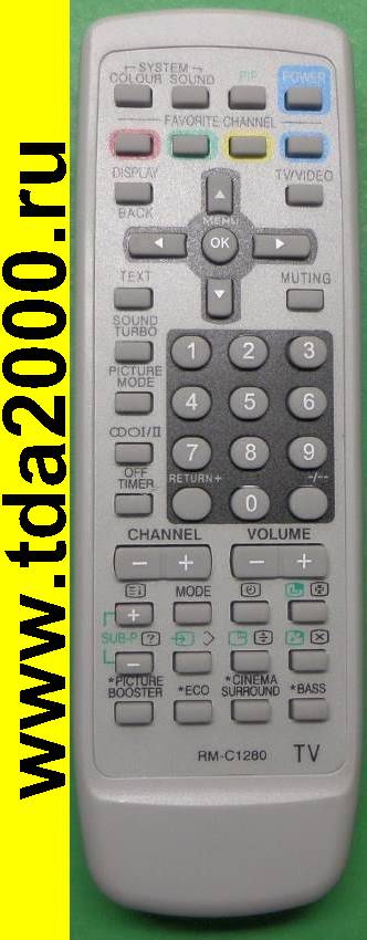 Пульт Jvc RM-C1280 TV