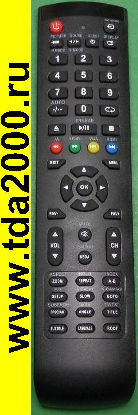 Пульт Supra RM-L1097- TV LCD (Fusion, Goldstar , Hyundai ) универсальный