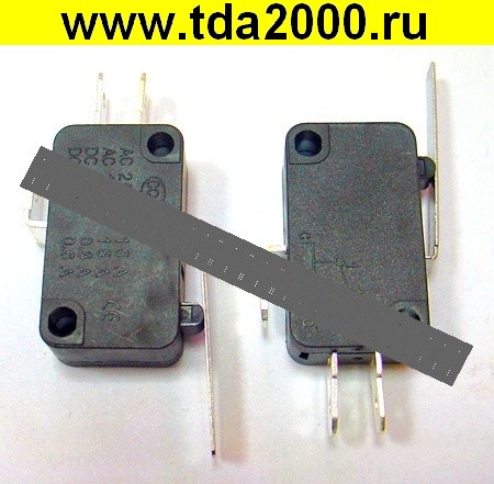СВЧ концевик с лапкой Power switch 3 pin концевик 28мм для СВЧ печей 28х16х10мм