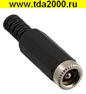 Разъём штырьковый 5,5х2,5 гнездо на кабель
