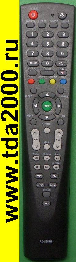 Пульт Bbk RC-LEM100 [lcd tv] c txt, USB