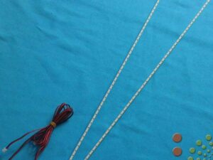 Подсветка LED 520мм 56 LED для ЖК телевизора на алюминиевой пластине с двусторонней Клейкой лентой Для 46 дюймов ЖК-Монитор