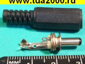 Разъём штырьковый 3,5х1,1 штекер