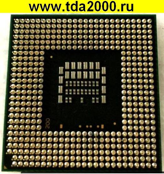 Core2 Duo Процессор T7500 Разъем 478 (4М Кэш), 2,2ГГц 800МГц память Двухъядерный для чипсета 965 (б-у) микросхема