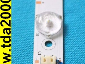 Подсветка LED 775мм 10 линз для ЖК телевизора 775х17мм комплект из 2-хполос
