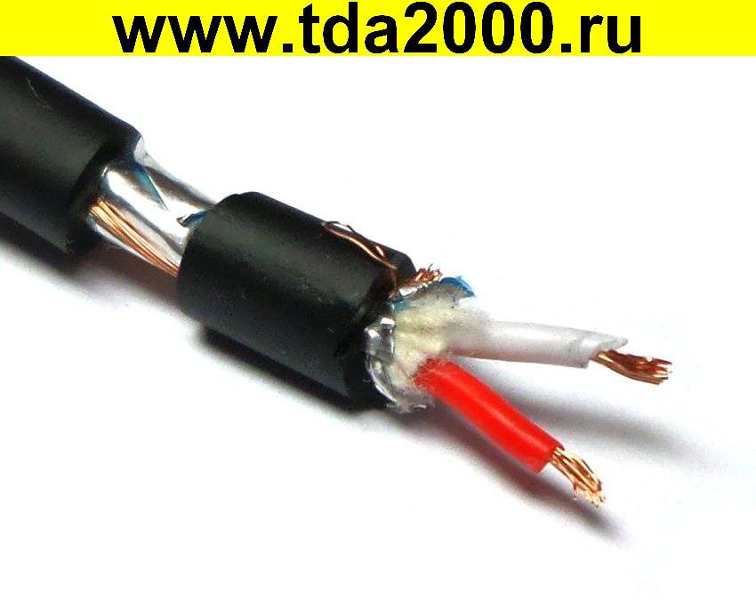 Кабель микрофонный черный LCM-12