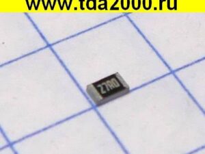чип 0805(2012) 27 ом резистор
