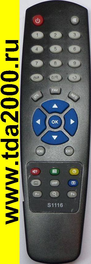 Пульт Globo S1116 (4160CX,4060CX) [tv] (Galaxy Innovations Gi)