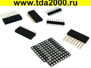 Плата макетная двусторонняя с разъемами