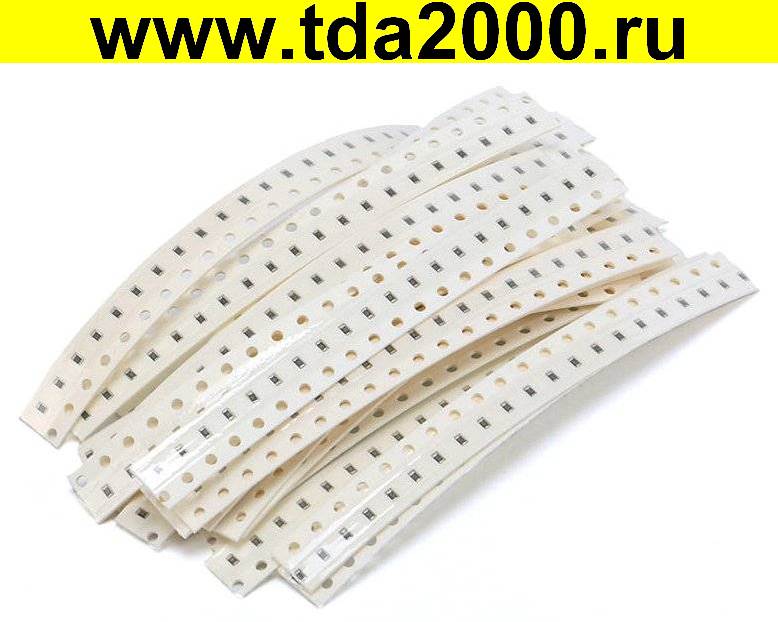 Набор резисторов 0603 (00-3) 620ом-12ком ряд Е24 (25 номиналов по 20шт =500шт)