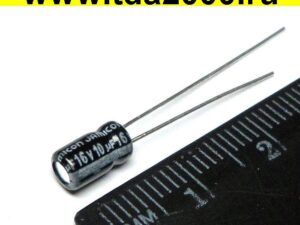 10 мкф 16в 4х7 Jamicon SS конденсатор электролитический