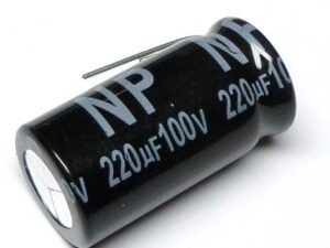 220 мкф 100в 18х35 неполярный конденсатор электролитический