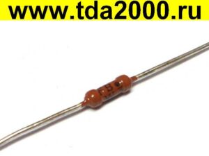 Резистор 6,04 ком 0,125вт С2-23 выводной